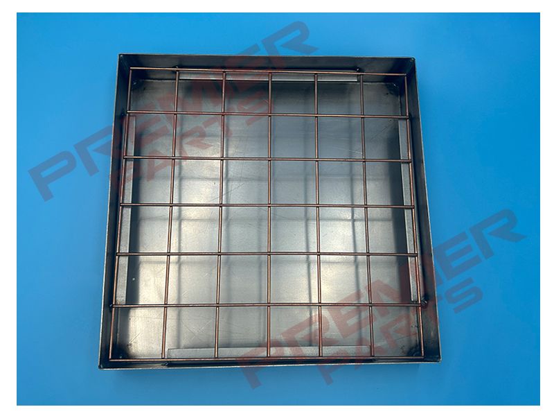 DRIP TRAY WITH MESH 320X320X60X1.5
