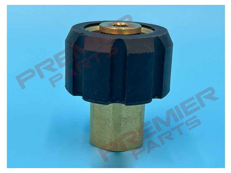 22 mm Female Coupling x 1/4" BSPP Female For Pressure Washer Connection