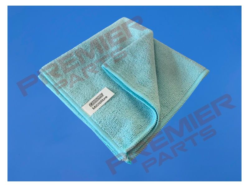 Microfibre Cloths - 12 Pack, Colour: Blue