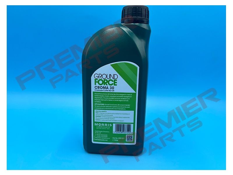 Groundforce Croma 30 Chainsaw Oil 1, 5, 25, 205 Ltr Containers, Size: 1Lt