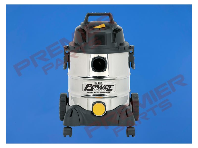 Vacuum Cleaner Wet &amp; Dry Stainless Drum 20L 1250W/110V