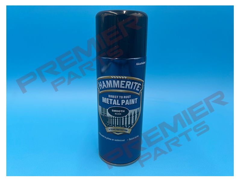 Direct to Rust Smooth Finish Aerosol Black 400ml
