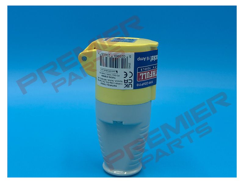 Yellow Socket 16A 110V
