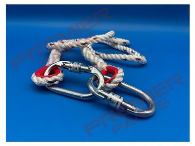 FP24 - Single Rope 1.5m Restraint Lanyard White
