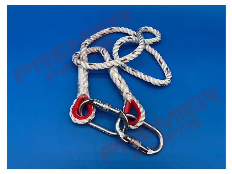 FP24 - Single Rope 1.5m Restraint Lanyard White