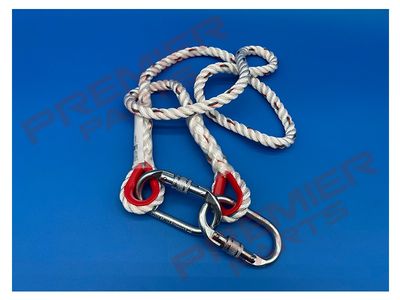 FP24 - Single Rope 1.5m Restraint Lanyard White
