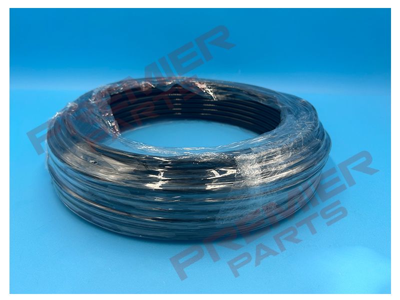 NYLON TUBE  30MTR COIL PA12 GRADE, Colour: Black, Size: 12 X 9.0mm