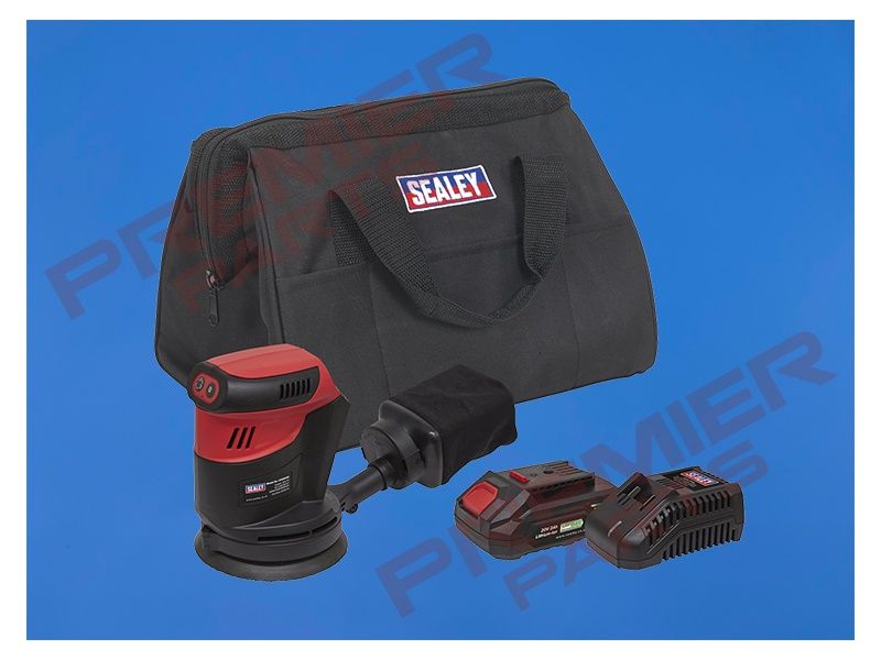 SV20 Series 125mm Cordless Orbital Palm Sander 20V 2Ah