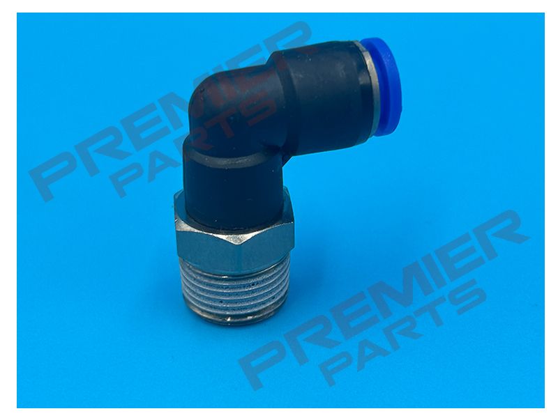 PUSH FIT SWIVEL ELBOWS FOR 8MM TUBE X BSPT, THREAD SIZE: 1/2