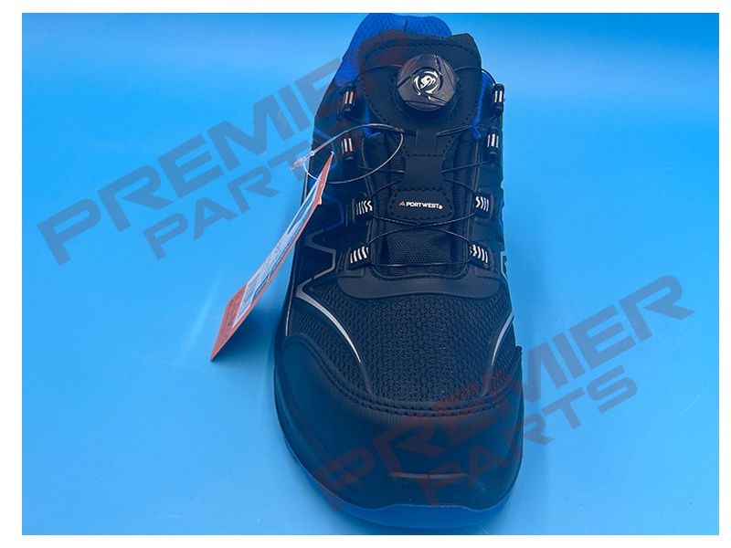 FT32 - Composite KPU and Mesh Trainer S1PS ESD SR FO - Black/Blue, Size: 4 (37)