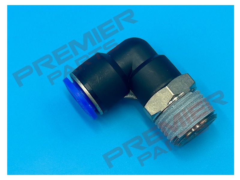 PUSH FIT SWIVEL ELBOWS FOR 12MM TUBE X BSPT MALE, THREAD SIZE: 1/2