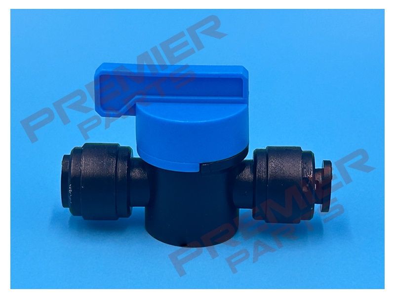 PUSH FIT IN LINE VALVE FOR METRIC TUBE, FOR TUBE SIZE: 6MM