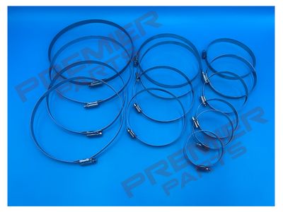 WORM DRIVE HOSE CLIPS 12MM WIDTH 150-240 MM RANGES