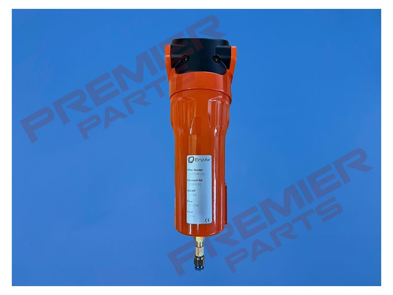EnzAir UCP12N 1/2" In Line Filter 0.01 Micron 42 CFM Auto Drain