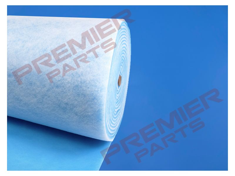 HPC WHITE FILTER MAT ROLL 2MX10MM 20MTR ROLL