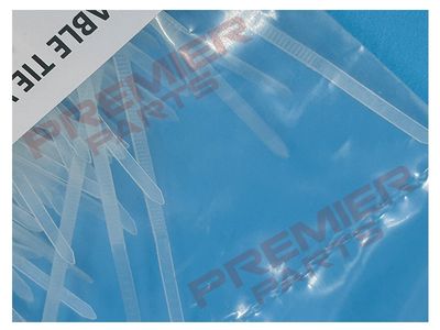 CABLE TIE WHITE 100 X 2.5MM (PK100)