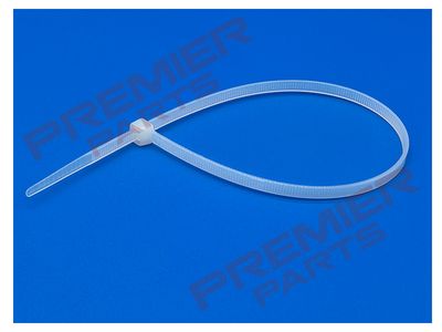4.8 X 300 CABLE TIE WHITE PACK 100