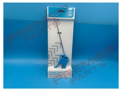 Blowgun, 9" Extension Nozzle, Rp 1/4 Inlet