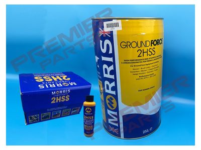 2HSS SEMI-SYNTHETIC 2-STROKE ENGINE OIL FOR PREMIX &amp; INJECTOR SYSTEMS  (100ml / 1Lt / 4Lt / 25Lt)