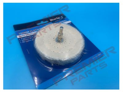100mm (4") Polishing Mop Wheel With Shank