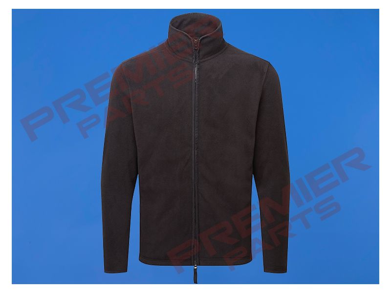 Artisan fleece jacket (PR823), Colour: Black/Black, Size: Small