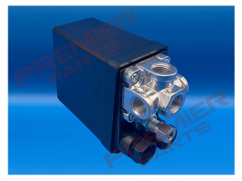PRESSURE SWITCH 15AMP 240V 12BAR 175PSI MAX (4 X 1/4 PORTS)