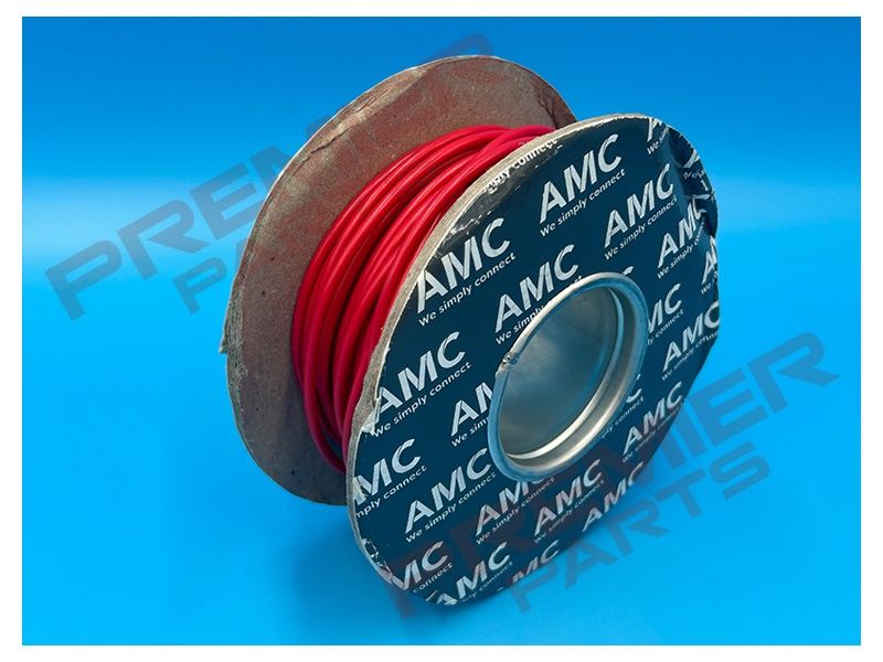 Thin Wall Single  Automotive Cable 3mm² 44/0.30mm - Red or Black, Colour: RED