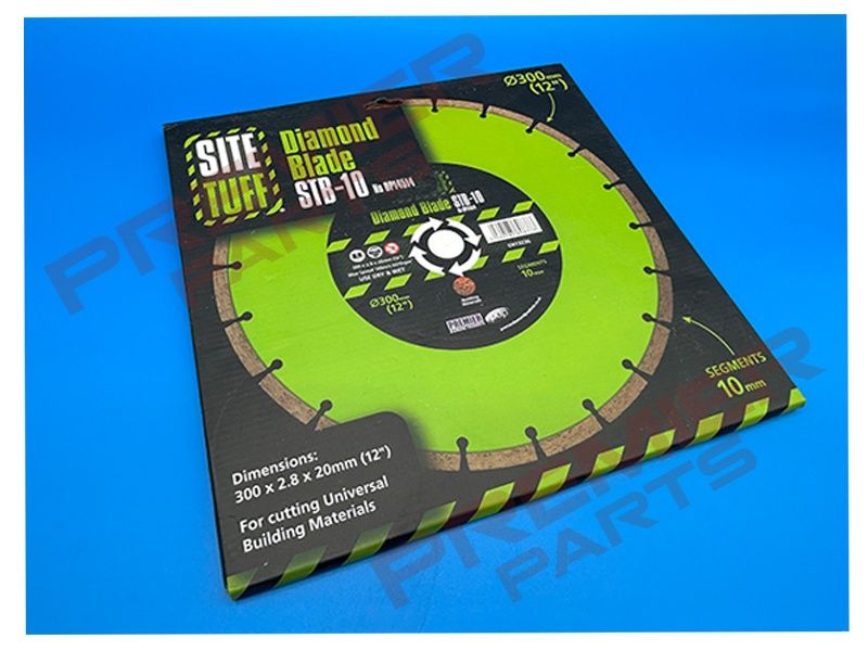 STB-10 Diamond blade for building materials 300 x 2.8 x 10 x 20mm (12")