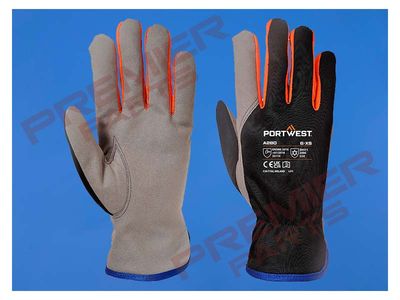 A280 - Cold 240 Synthetic Leather Mechanical Gloves Black/Orange A280 - Cold 240 Synthetic Leather Mechanical Gloves Black/Orange