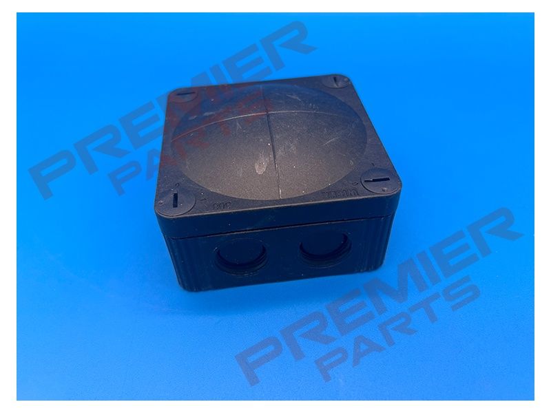 WISKA Black Junction Box Enclosure 85X85X51 IP66 IP67 COMBI308