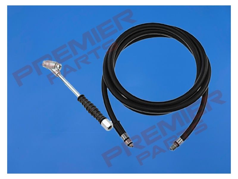 AFG Mk4 Hose Assembly 3.66m (12ft) to R 1/4 Male Thread With TCO Connector