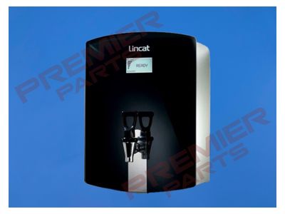 Lincat WMB3F Automatic Fill Wall Mounted Water Boiler Black Glass Front
