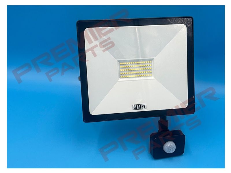 Extra-Slim Floodlight with PIR Sensor 50W SMD LED