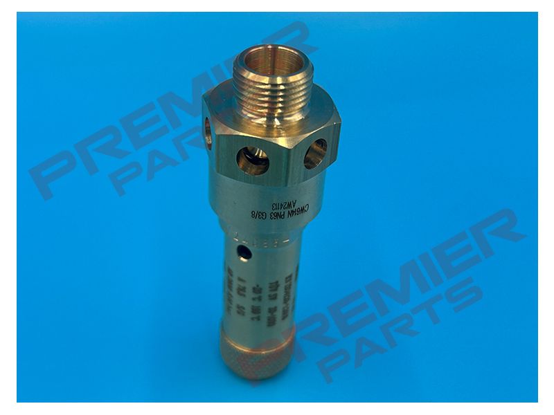 3/8 Safety Pressure Relief Valves With Test Cert, SET PRESSURE: 8BAR