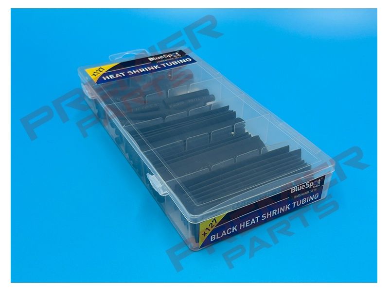 Assorted Black Heat Shrink Tubing Set