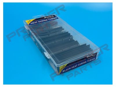 Assorted Black Heat Shrink Tubing Set