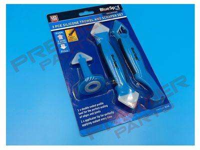 3 PCE Silicone Trowel and Scraper Set