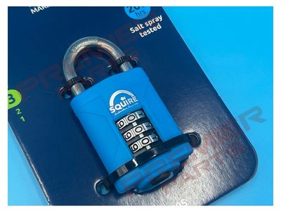 CP40S Heavy-Duty Rustproof Marine Combi Padlock 38mm