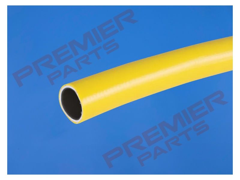 Heavy Duty 4 Layer Yellow PVC hose 50M Coil 1/2 &amp; 3/4, Size: 1/2 BORE