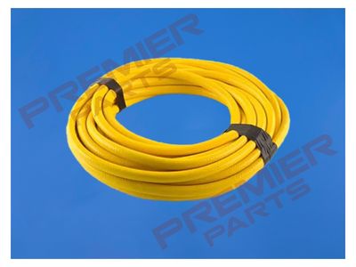 Heavy Duty 4 Layer Yellow PVC hose 50M Coil 1/2 &amp; 3/4