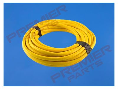 Heavy Duty 4 Layer Yellow PVC hose 50M Coil 1/2 &amp; 3/4