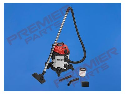 20L Industrial Vacuum Cleaner Wet & Dry with Stainless Drum & Auto Start 1400W/230V PC200SDAUTO