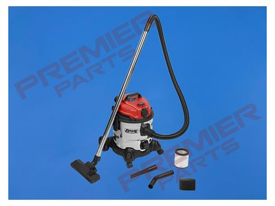 20L Industrial Vacuum Cleaner Wet & Dry with Stainless Drum & Auto Start 1400W/230V PC200SDAUTO