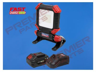 SV20 Series 15W Cordless SMD LED Worklight Kit 20V 4Ah