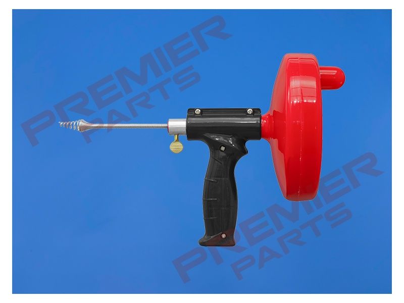 Drain Unblocker Hand fed 7.6m flexible coiled wire rod