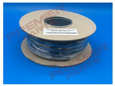 35MM BATTERY CABLE BLACK 10M COIL