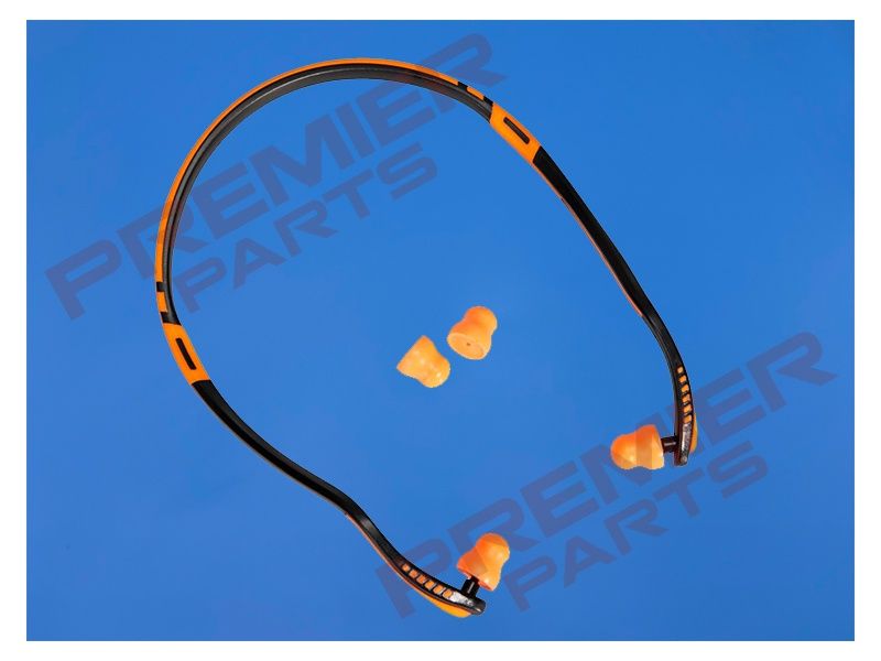 Easy Fit PU Ear Plugs Banded With Spare Ear Pods