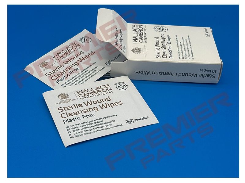 Sterile Saline Wound Cleansing Wipes