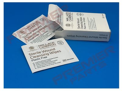 Sterile Saline Wound Cleansing Wipes