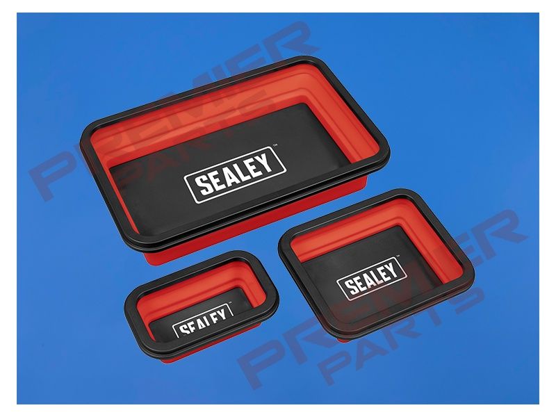 Parts Tray Collapsible Magnetic - Set of 3 - APCMTS
